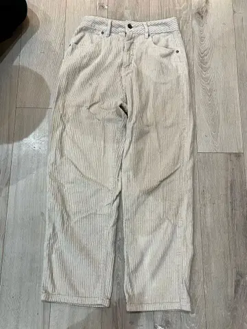 Afends 아이보리 코듀로이 팬츠