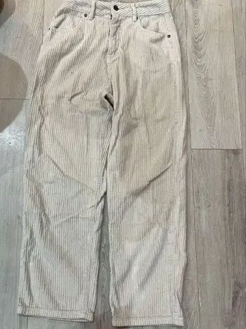 Afends 아이보리 코듀로이 팬츠