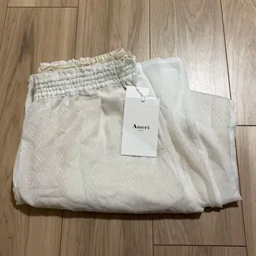 [택 포함 새상품] Ameri 아메리 JACQUARD EASY PANTS