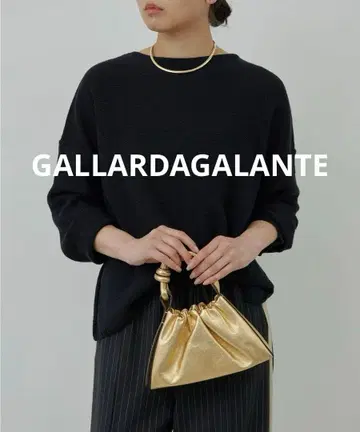 GALLARDAGALANTE 코튼 린넨 오버 니트