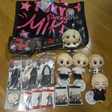 도쿄 리벤저스 사노 만지로 봉제 인형 특공복 아크릴 키링 SD 인형