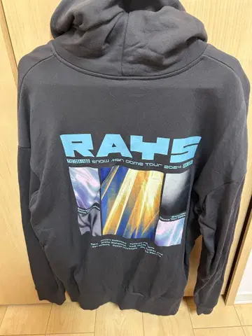 SnowMan DomeTour2024/RAYS 굿즈 후드티