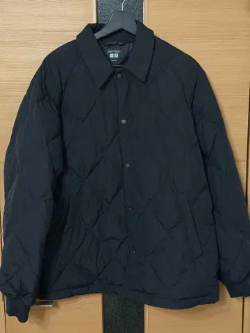 UNIQLO PUFFTECH 블랙 퀼팅 자켓 L 사이즈