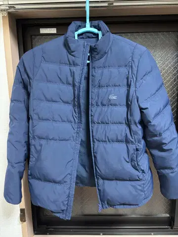 Lacoste 다운 자켓 네이비