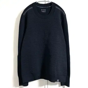 [ 새상품급 ] 언더아머 UA 인텔리니트 크루넥 블랙 XXL