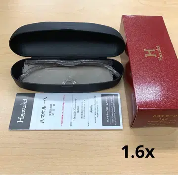 미사용 새상품 하즈키 루페 라지 1.6x 티타늄 컬러