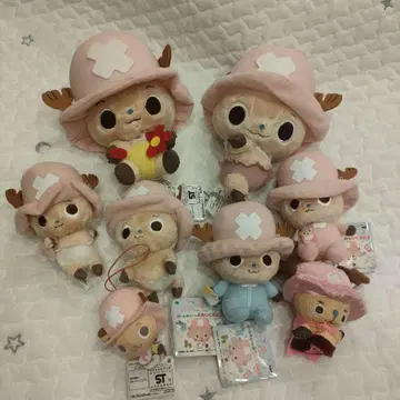 토니토니 초파 봉제 인형 8개 세트