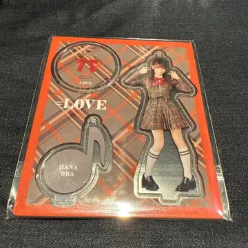 =LOVE 이코러브 아크릴 스탠드 19th 러브송에 습격당하다 오바 하나