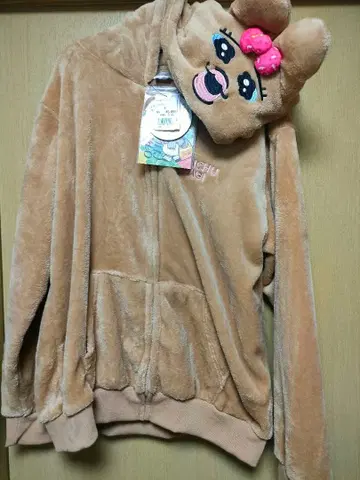 돈키 빤쮸토끼 일광화상 갸루 보아 지퍼 후드티 M