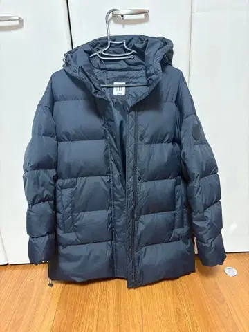 GAP 네이비 후드 부착 다운 자켓 S 사이즈