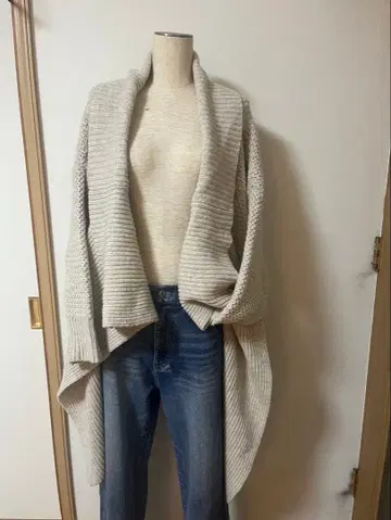 니트 코트 니트 자켓 프리 사이즈