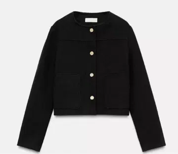 ZARA 숏 라운드넥 자켓