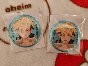 도쿄 리벤저스 매트 메탈릭 캔뱃지 마츠노