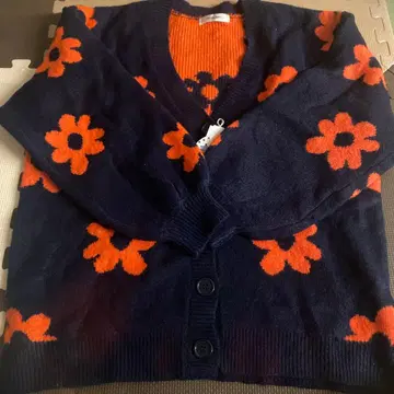 TYTYCLAPPY x SAORI 꽃무늬 가디건 L