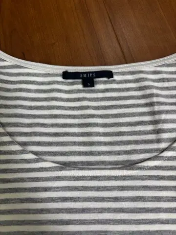 SHIPS 스트라이프 긴팔 T셔츠 S