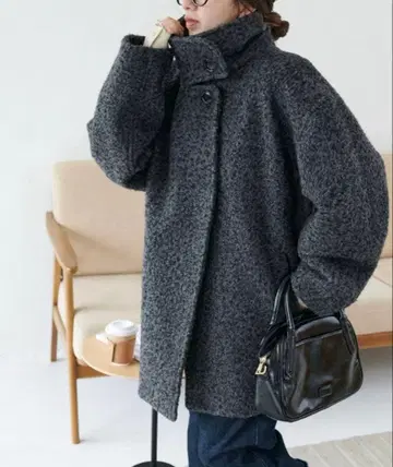 Discort MIX 실 부클레 미들 스탠드 코트