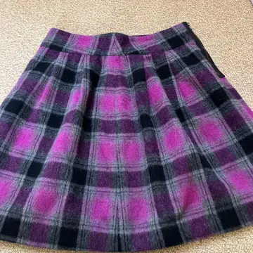 RAY BEAMS 체크 스커트 M 사이즈