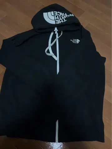 THE NORTH FACE 블랙 지퍼 후드티
