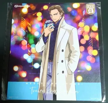 건담 카페 건담W 트레이즈 색지 코스터 건카페 크리스마스