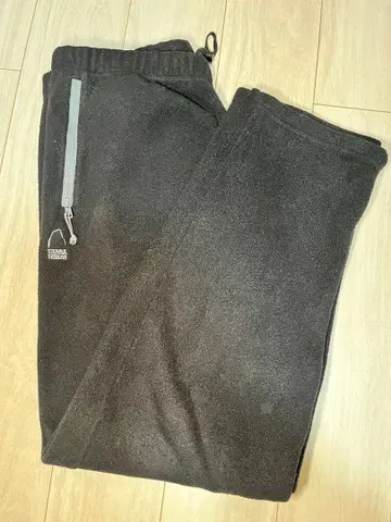 SIERRA DESIGNS 블랙 플리스 팬츠 XL