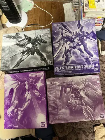 MG 건담 프라모델 세트 10체