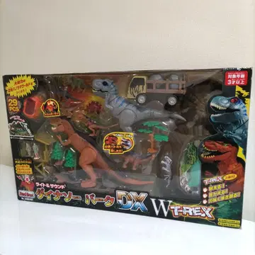 월요일까지 다이너소어 파크 DX WT-REX 티라노사우루스 공룡 피규어