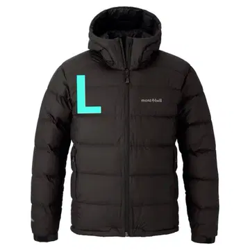 새상품 L mont-bell 몽벨 퍼마프로스트 라이트 다운 후드티
