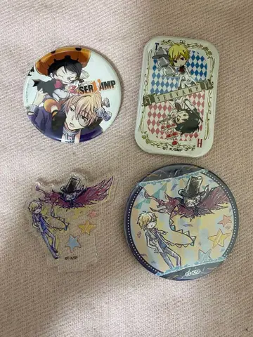 SERVAMP 서바 센다가야 테츠 휴 4점 세트