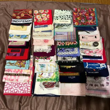 손수건 묶음 판매 37개