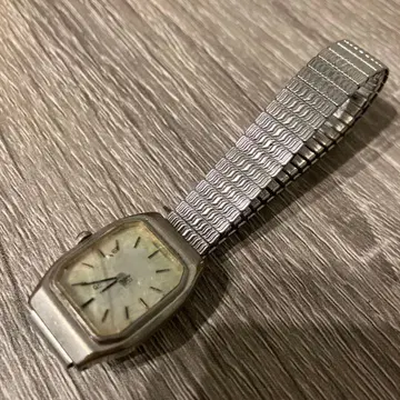 정크제품 빈티지 세이코 쿼츠 여성용 수동 와인딩 손목시계