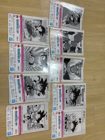 제일복권 드래곤볼 40th 코믹스 클리어 파일