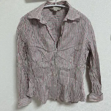 새상품급 PETITE SOPHISTICATE 스트라이프 긴팔 셔츠