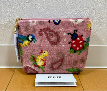 [택 포함 새상품] 페이즐리 하이 페이 파우치