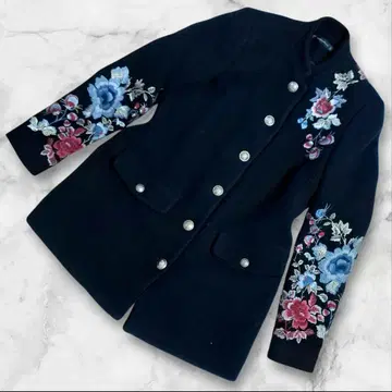 ZARA 꽃무늬 자수 자켓 Trafaluc outerwear 아우터 M