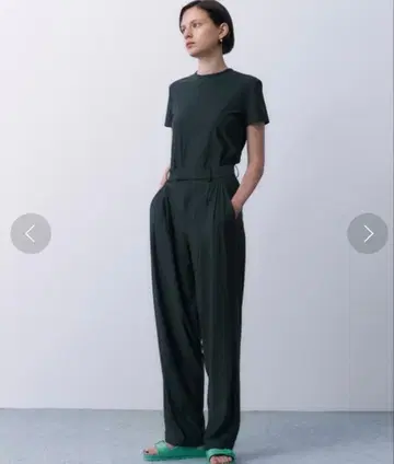 스터닝 루어 스윔 저지 2턱 팬츠 사이즈 0 카키