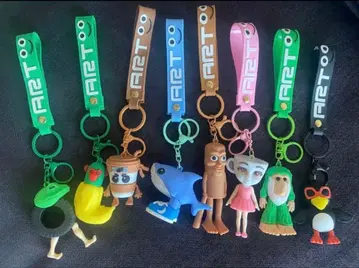 이탈리안 브레인 로트 인기 캐릭터 키링 8종 세트