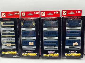 KONAMI 데지큐트 레인 차량 4편성 세트 철도 모형