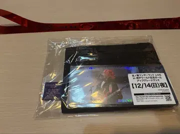 말의 잎 원더랜드 고베 공연 업그레이드 굿즈 은색 테이프