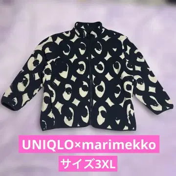 유니클로 by 마리메꼬 플리스 자켓 XXXL