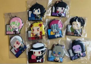 제일복권 러버 스트랩 귀멸의 칼날 쵸코놋코