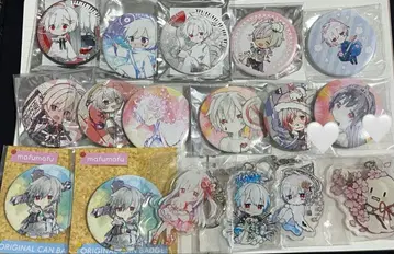 마후마후 캔뱃지 아크릴 키링 묶음 판매