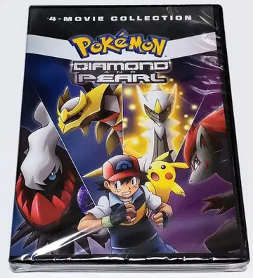 [북미판 Blu-ray] 포켓몬 D&P 영화 4작품 (스틸북)