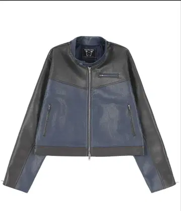 NASTYFANCY CLUBBLOCKPANELLEATHER JACKET