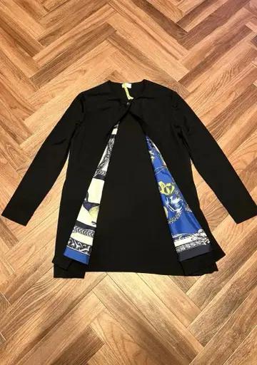 Salvatore Ferragamo 실크 롱 가디건