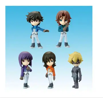 치비 보이스 기동전사 건담 OO 세컨드 시즌 Vol.1 5종 세트