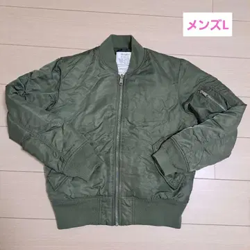 BAYCREST MA-1 자켓 M 사이즈 카키 남성용 블루종