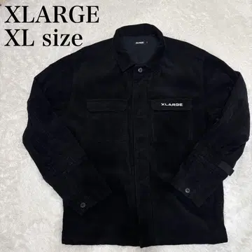 XLARGE 코듀로이 자켓 XL 사이즈 블랙