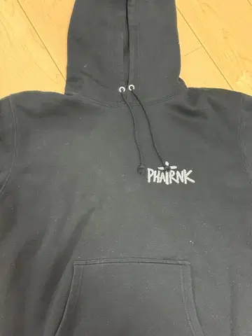 PHATRNK 블랙 후드티