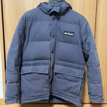 Wild Things Roial 후드 부착 다운 자켓 그레이