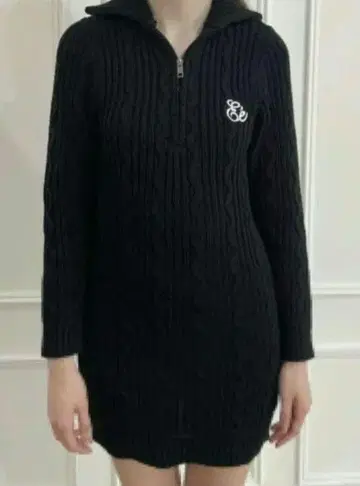 EPINE 에피누 케이블 니트 케이블 니트 원피스